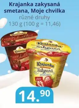 Potraviny CZ Krajanka zakysaná smetana, Moje chvilka nabídka