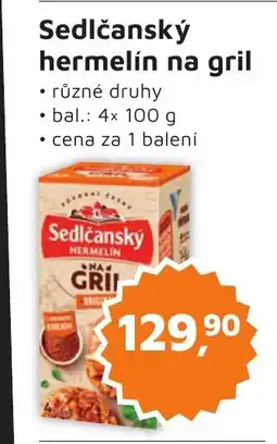 Můjobchod Sedlčanský hermelín na gril nabídka