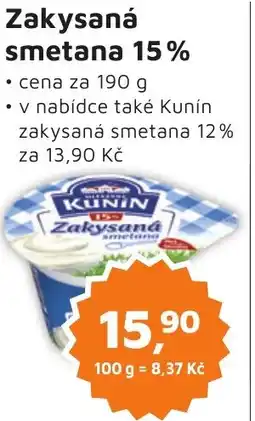 Můjobchod Zakysaná smetana 15% nabídka