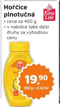 Můjobchod Hořčice plnotučná nabídka