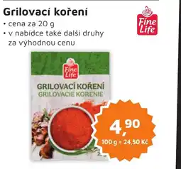 Můjobchod Grilovací koření nabídka