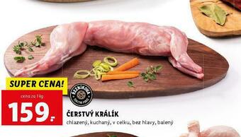 Lidl Čerstvý králík nabídka