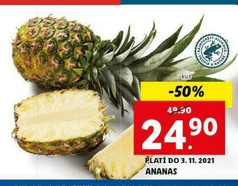 Lidl Ananas nabídka