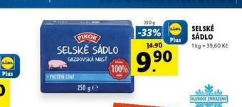 Lidl Selské sádlo nabídka