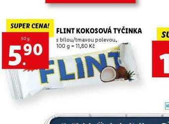 Lidl Flint kokosová tyčinka nabídka