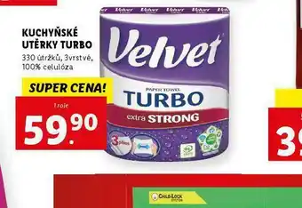 Lidl Kuchyňsé utěrky turbo nabídka