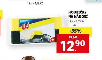 Lidl Houbičky na nádobí nabídka