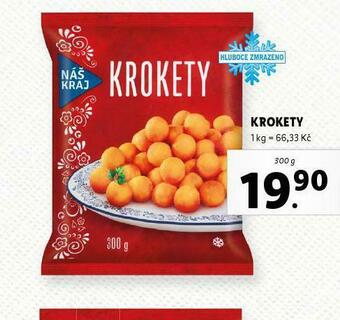 Lidl Krokety nabídka