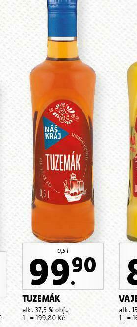 Lidl Tuzemák nabídka