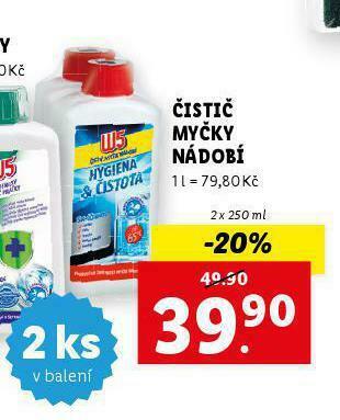 Lidl W5 čistič myčky nabídka