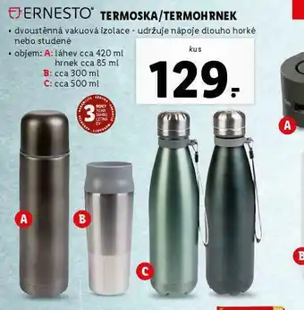Lidl Termoska / termohrnek nabídka
