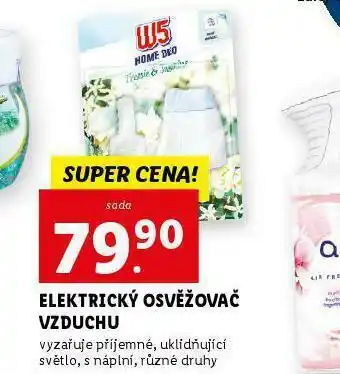 Lidl W5 elektrický osvěžovač vzduchu nabídka