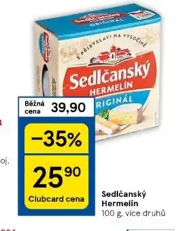 Tesco Sedlčanský Hermelín nabídka