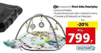 Lidl Hrací deka smartplay nabídka