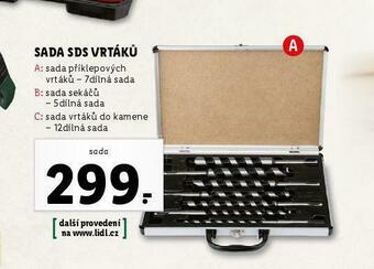 Lidl Sada sds vrtáků nabídka