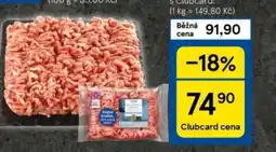 Tesco Tesco Mleté maso z vepřové plece 500 g nabídka