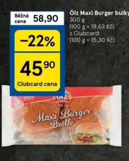 Tesco Ölz Maxi Burger bulky 300 g nabídka