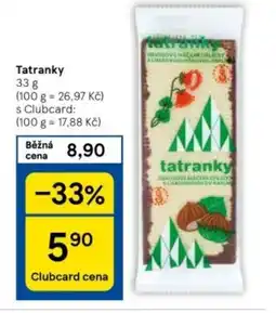 Tesco Tatranky nabídka