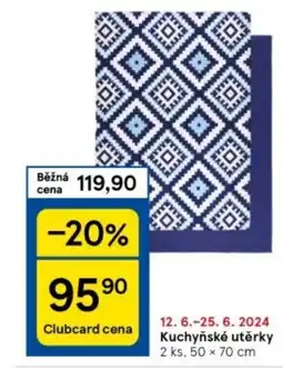 Tesco Kuchyňské utěrky nabídka