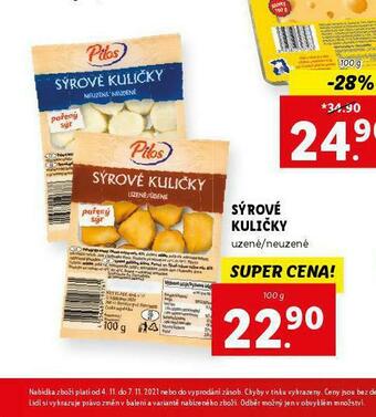 Lidl Sýrové kuličky nabídka