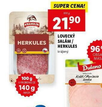 Lidl Herkules nabídka