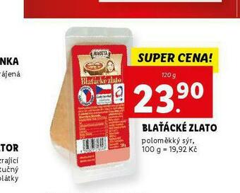 Lidl Blaťácké zlato nabídka