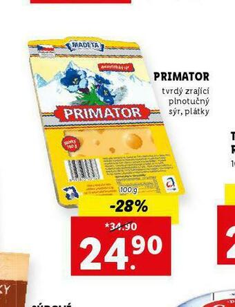 Lidl Primátor nabídka