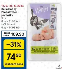 Tesco Bella Happy Přebalovací podložka nabídka