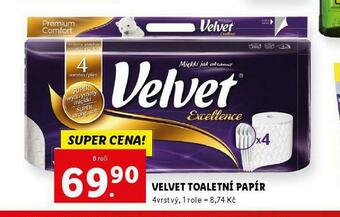 Lidl Velvet toaletní papír nabídka