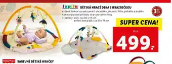 Lidl Dětská hrací deka s hradičkou nabídka