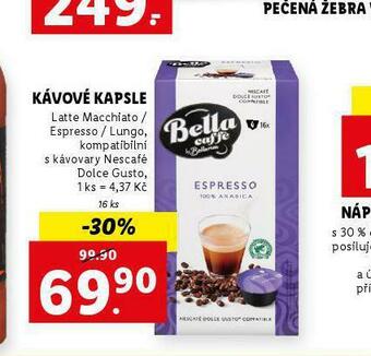 Lidl Kávové kapsle nabídka