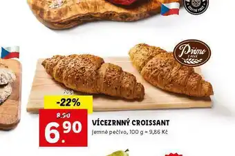 Lidl Vícernný croissant nabídka