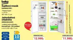 Planeo Elektro beko Šuplíkový mrazák B3RMFNE314W1 nabídka
