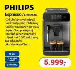 Planeo Elektro PHILIPS Espresso/EP0824/00 nabídka