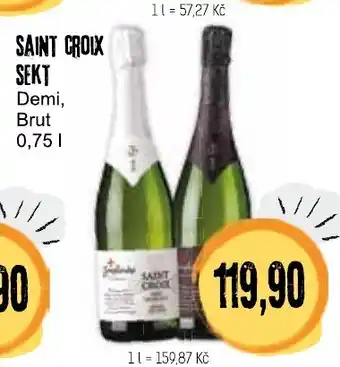Konzum SAINT CROIX SEKT nabídka