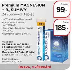 Magistra lékárny Premium MAGNESIUM + B6 ŠUMIVÝ nabídka