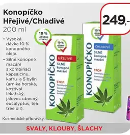 Magistra lékárny Konopíčko Hřejivé/Chladivé nabídka