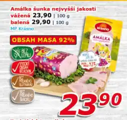 ESO MARKET Amálka šunka nejvyšší jakosti nabídka