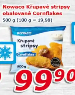 ESO MARKET Nowaco Křupavé stripsy obalované Cornflakes nabídka