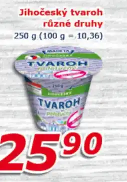 ESO MARKET Jihočeský tvaroh různé druhy nabídka