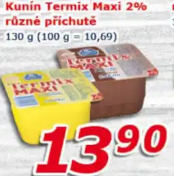 ESO MARKET Kunín Termix Maxi 2% různé příchutě nabídka