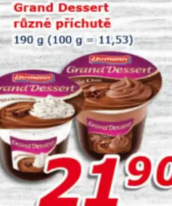 ESO MARKET Grand Dessert různé příchutě nabídka