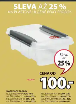 JYSK ÚLOŽNÝ BOX PROBOX nabídka