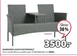 JYSK ZAHRADNÍ LAVICE FASTERHOLT nabídka
