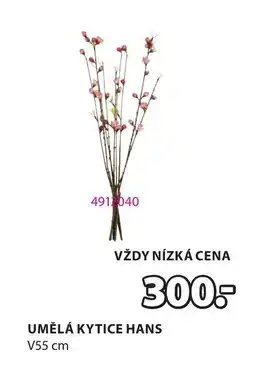 JYSK UMĚLÁ KYTICE HANS nabídka