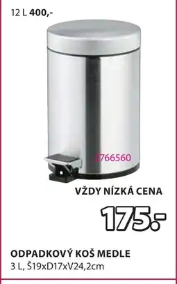 JYSK ODPADKOVÝ KOŠ MEDLE nabídka