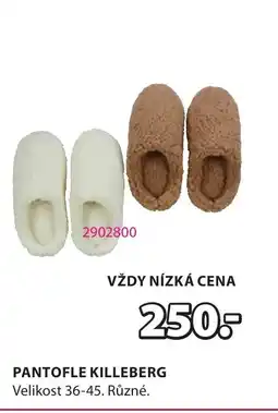 JYSK PANTOFLE KILLEBERG nabídka