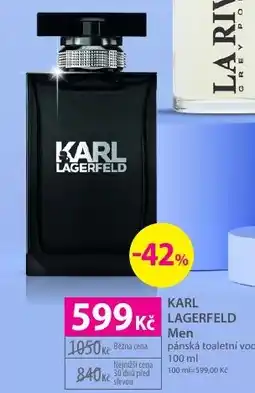 Hebe KARL LAGERFELD Men pánská toaletní voda, 100 ml nabídka