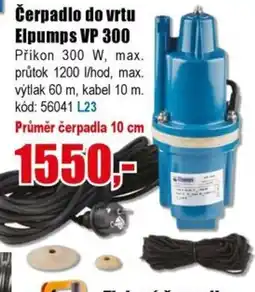 EVA Čerpadlo do vrtu Elpumps VP 300 nabídka
