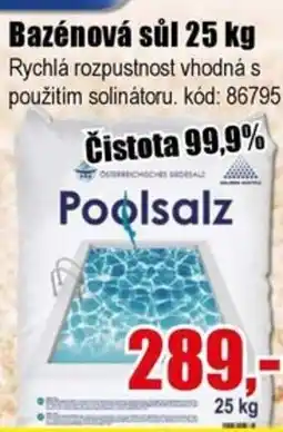 EVA Bazénová sůl 25 kg nabídka